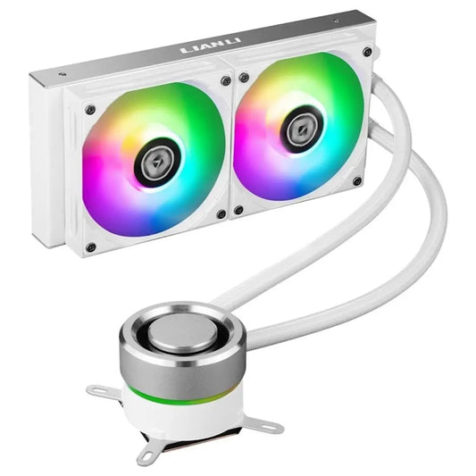 LIAN LI Galahad 240 RGB Liquid CPU Cooler (White)
