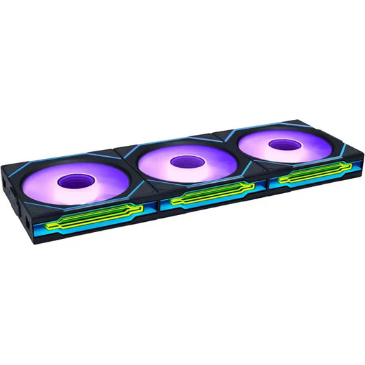 LIAN LI UNI FAN SL-INF 120 3-Pack with Controller (Black)