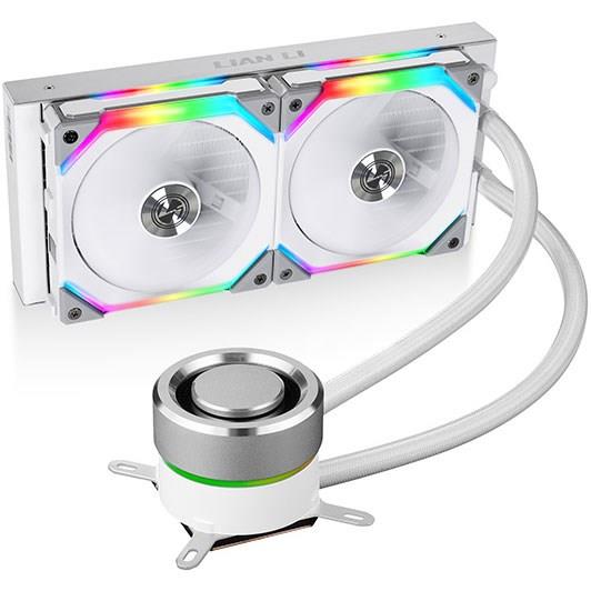 LIAN LI Galahad 240 SLA Liquid CPU Cooler (White)